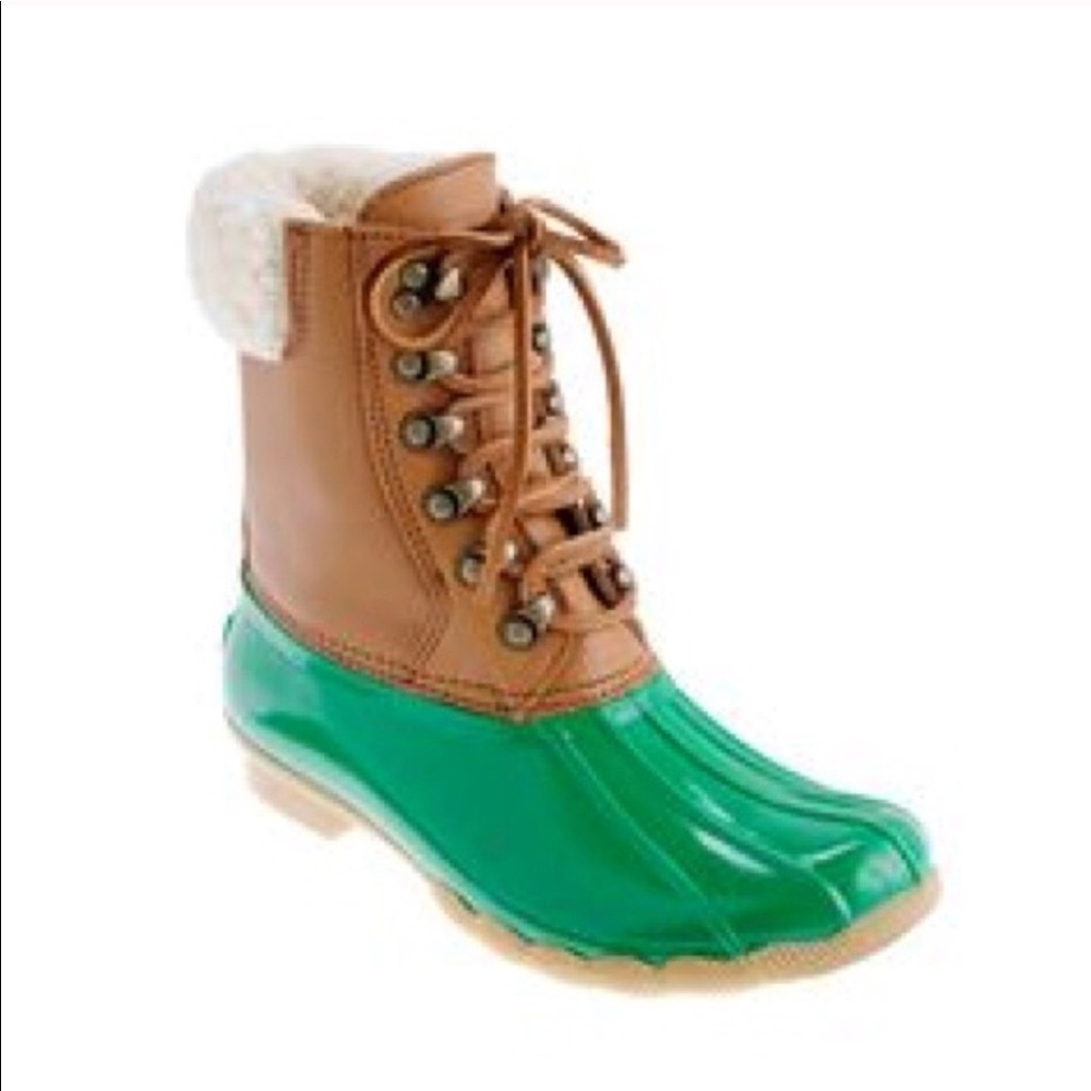 Sperry for J Crew Shearwater Boots